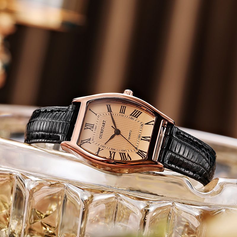 Fashion Women Watches  Women's Watches Retro Roman Quartz Belt Watches Female Wrist Watch