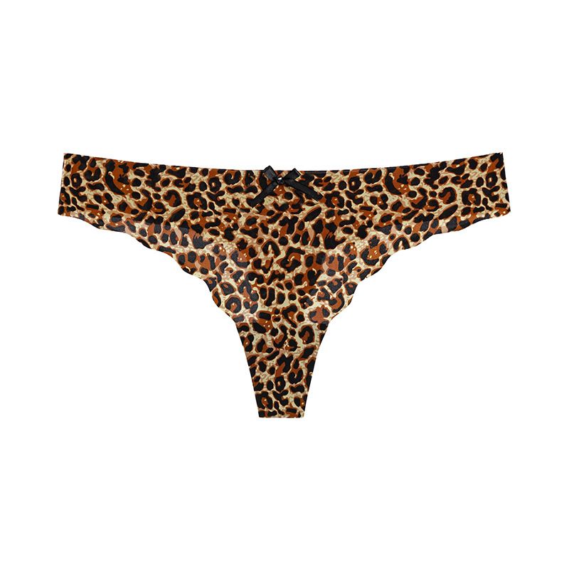 4PCS Women Panties 4PCS/Set Seamless Panties Women Sexy Underwear Ice Silk Underpants Low Waist G-string Female Soft Solid Ultra-thin Briefs