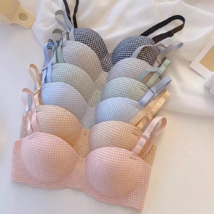 Women's Bras Women's Lingerie Women's underwire bra sweet seamless thin bra with small chest thickened and gathered