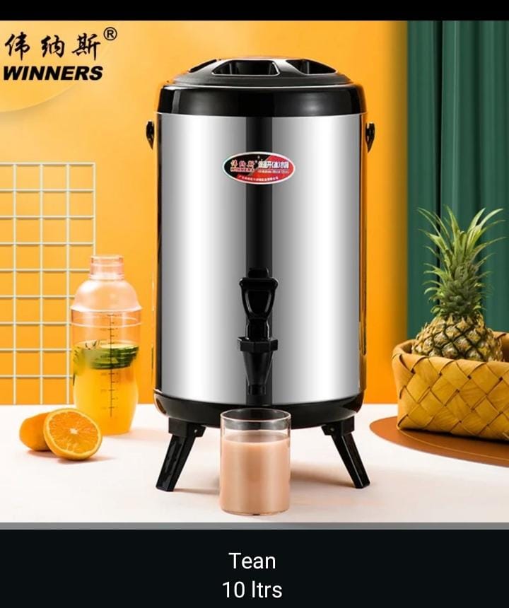 WINNERS Stainless Steel Portable Catering Coffee/Tea Urn 10 L