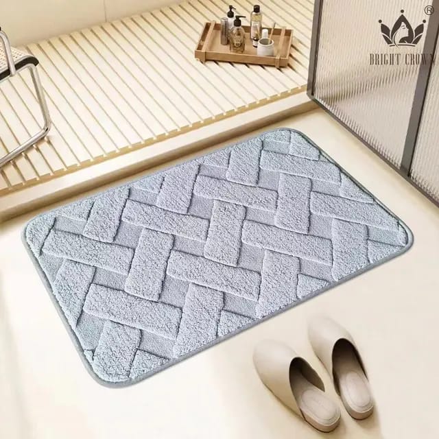 Quality Absorbent Fluffy Door/Floor Mat/Bathroom Mat