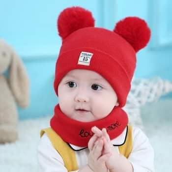 Fashion Baby Hat And Scarf Set