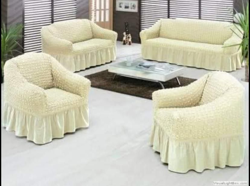 ELEGANT TURKEY SOFA SEAT COVERS (7 SEATER 3:2:1:1) - Transforms your sofas into the stunning centerpiece of your room,protects your sofa furniture daily wears and tears .