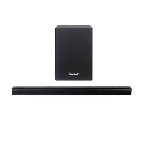 Nobel NBV6 2.1CH SoundBar & Wired/Wiredless Subwoofer -  600W powerful sound – theater-like experience,  Wireless subwoofer – deep, room-filling bass, Multiple connections – works with all devices.