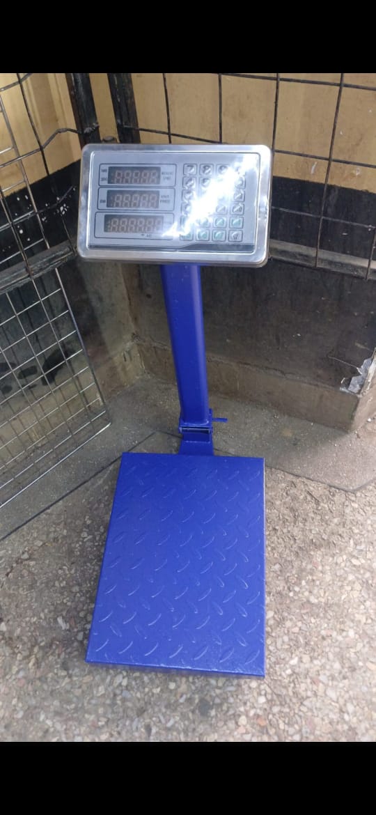 150 KG DIGITAL PLATFORM WEIGHING SCALE (WITHOUT RAILS) - Price Computing Digital Weight Scale!, 20g Precision, 50g Divisions, Displays Weight, Unit Price and Total Price LED/LCD Display.