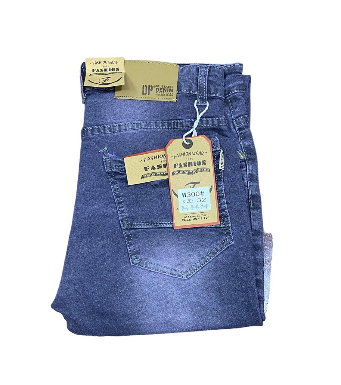 MENS FASHION DENIM JEANS TROUSER (SPACE BLUE) - Explore top quality jeans material, and the slim fit design will give you the perfect polished look