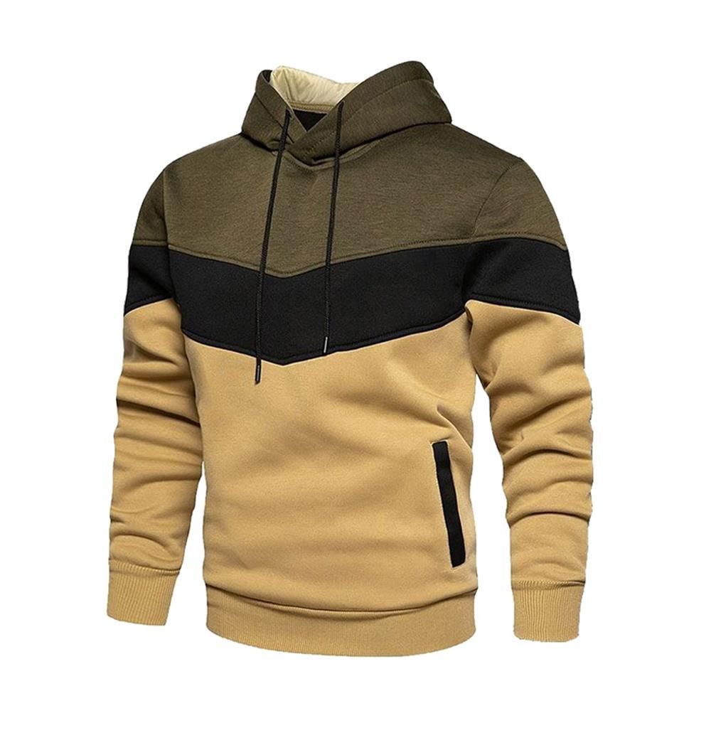 Autumn And Winter Hoodie For Men Clothing Sweatshirts HOODIES Fleece Pullover Sweater Men's Fashion Long Sweatshirt Tops