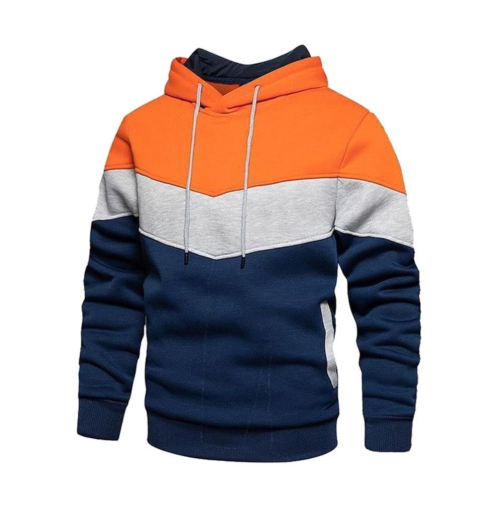 Autumn And Winter Hoodie For Men Clothing Sweatshirts HOODIES Fleece Pullover Sweater Men's Fashion Long Sweatshirt Tops