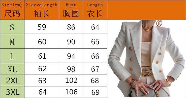 Women's Autumn Winter Solid Fashion Suit Short Coat Women Luxury Casual Button Warm Blazer Jacket Overcoat