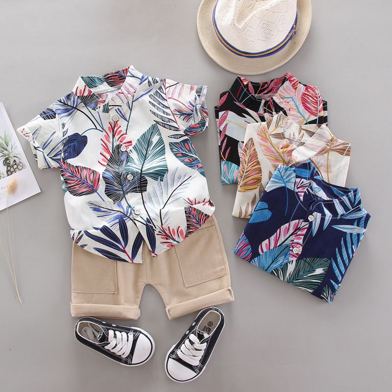 2PCS Baby Clothing Set For Boys Infant Suits Kids Clothes Fashion Baby Boy's Suit Summer Casual Clothes Set Top Shorts