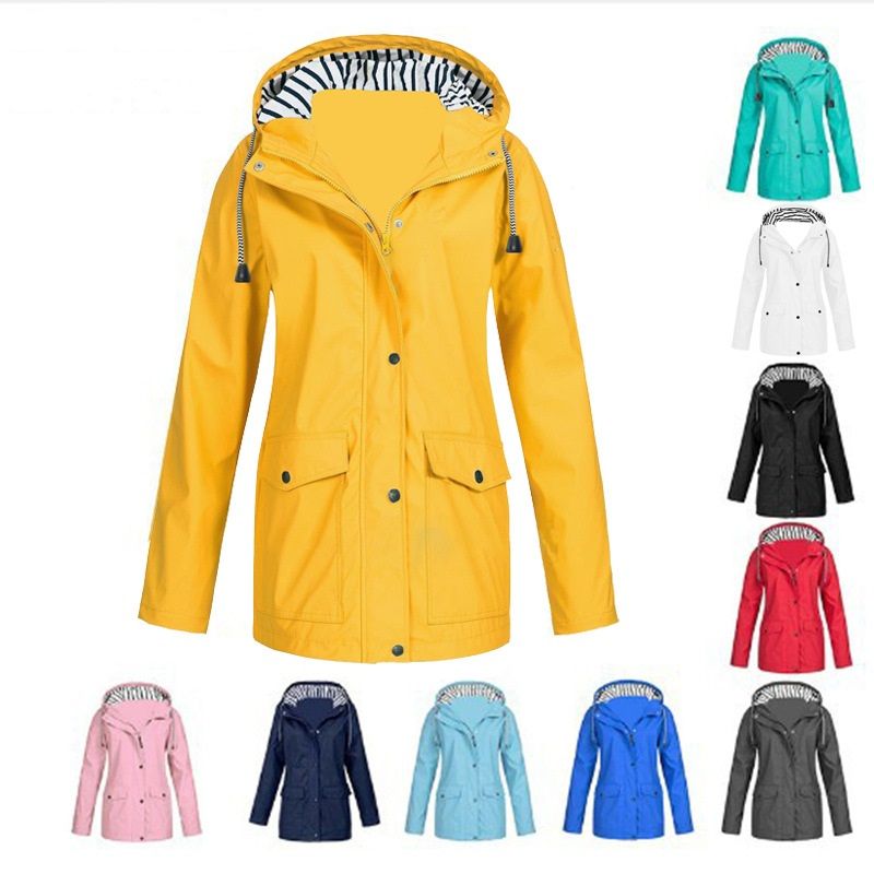Women's Jacket Windbreaker Outdoor Mountaineering Jacket Waterproof Jacket Trench Coat for Women Jackets Coats