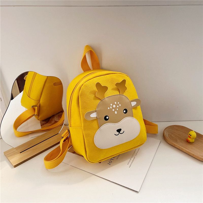 Cartoon Kindergarten Small Schoolbags for Girls Cute Canvas Children Backpack Boy Fashion Student Shoulders Bag Mochila Infantil