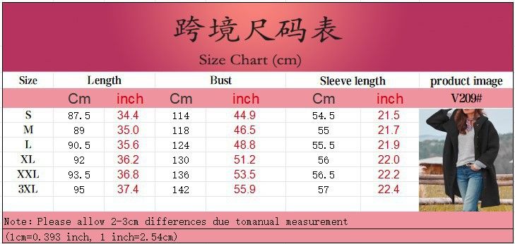 Women Solid Color Loose Cardigan Trench Coat Autumn Winter Woolen Coat Women Long Sleeve Single Breasted Hooded Woolen Long Coat