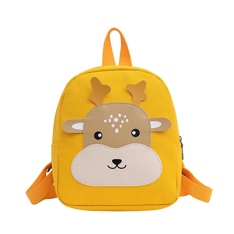 Cartoon Kindergarten Small Schoolbags for Girls Cute Canvas Children Backpack Boy Fashion Student Shoulders Bag Mochila Infantil