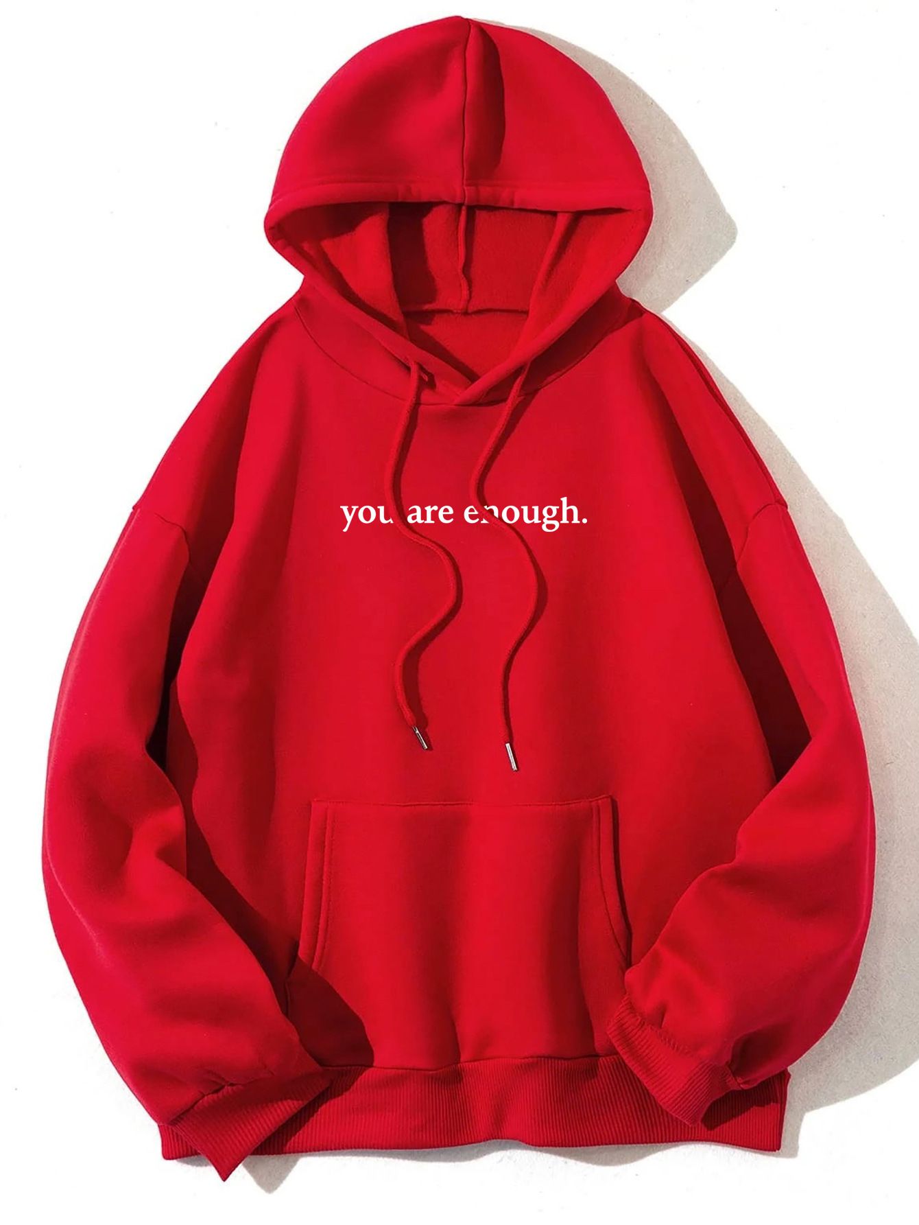Autumn Hoodies Young Lady Printed Letter Dear Person Behind Me Casual Oversized Hoodie Aesthetic Hoody Sweatshirt Tops