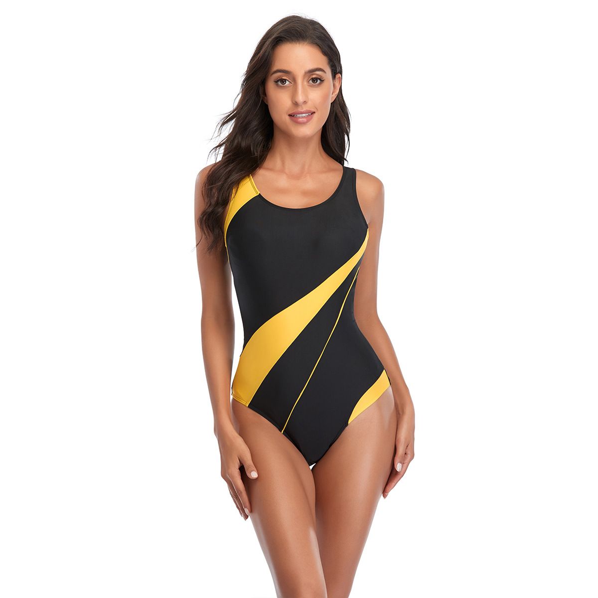 Sexy Female One-Piece Swimsuit Closed Swimwear Sports Push Up Body Women's Swim Bathing Suit Beach Pool Bather