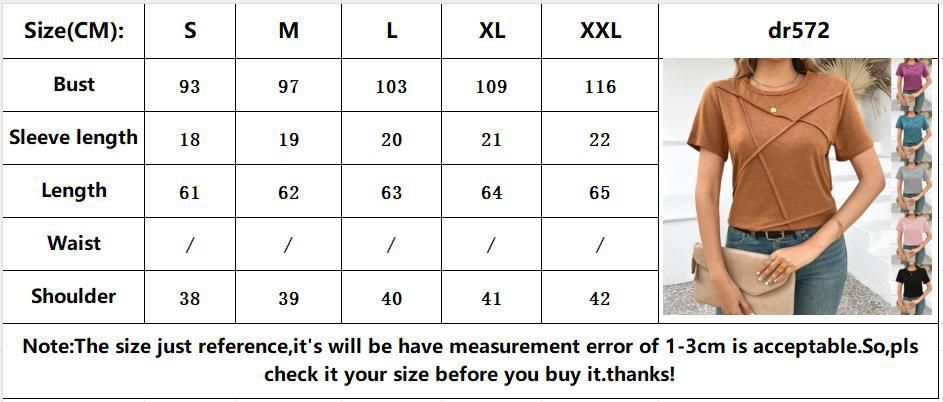 Summer Slim T-Shirts Women O-Neck Short Sleeve Ribbed Tshirts Female Casual Solid Color Tops