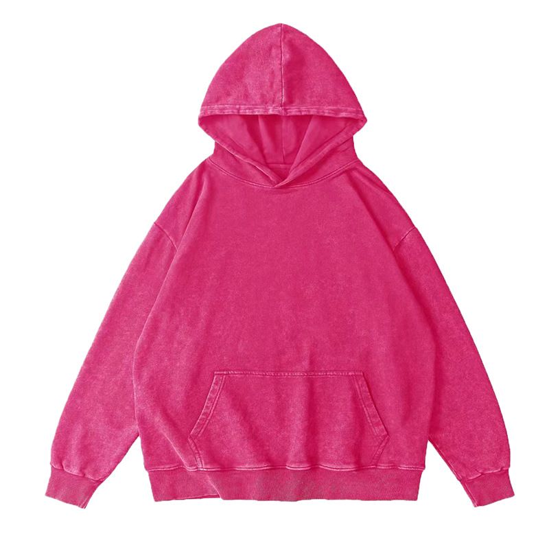 Washed Hoodie Zipper Sweatshirt Pants Tracksuit Men Women Retro Loose Distressed HipHop Oversized Big