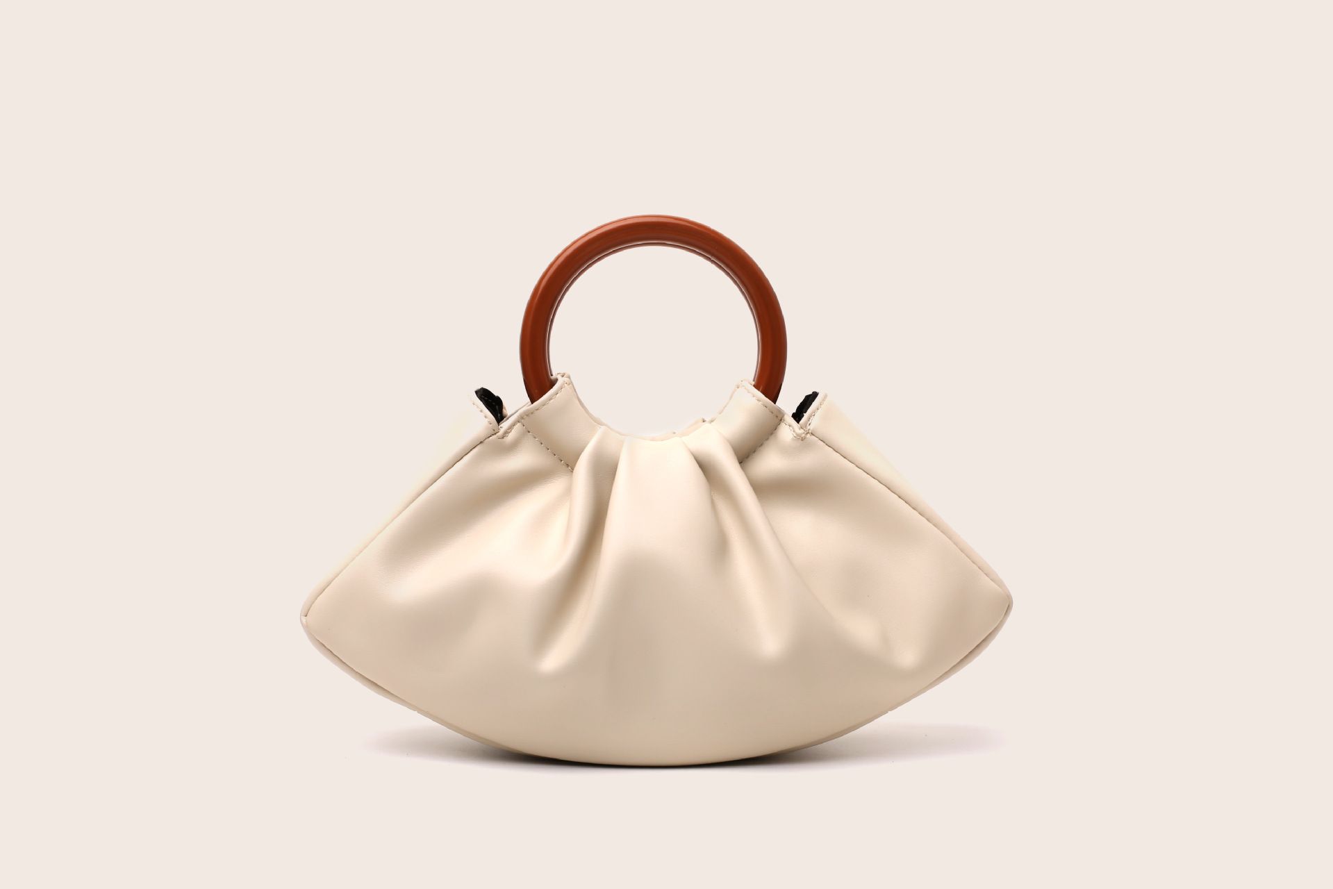 New handbag super elegant and fashionable pleated hand-held bag cloud bag  dinner bag for women