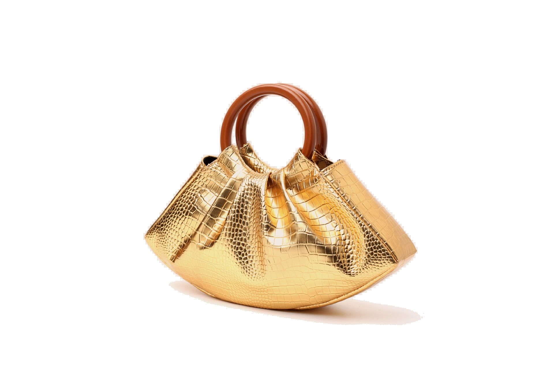 New handbag super elegant and fashionable pleated hand-held bag cloud bag  dinner bag for women