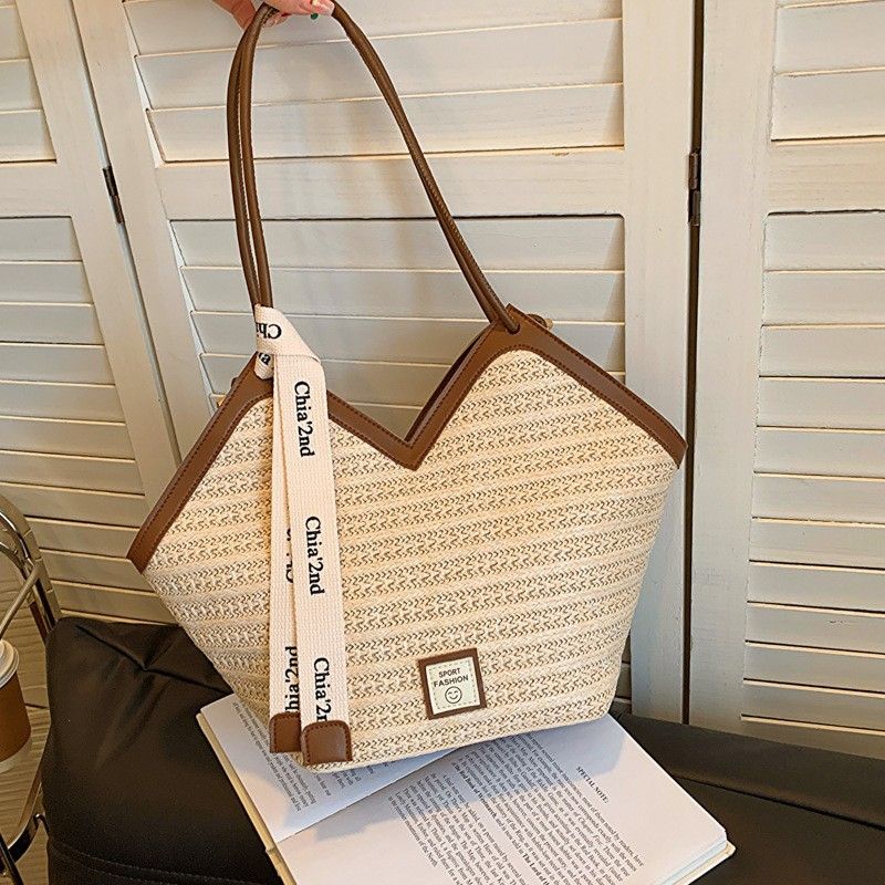 Women's Bags Fashion Beach Shoulder Bags Straw Bag Designer Luxury Lady Bag Original Replica Bags Large capacity Tote Bag