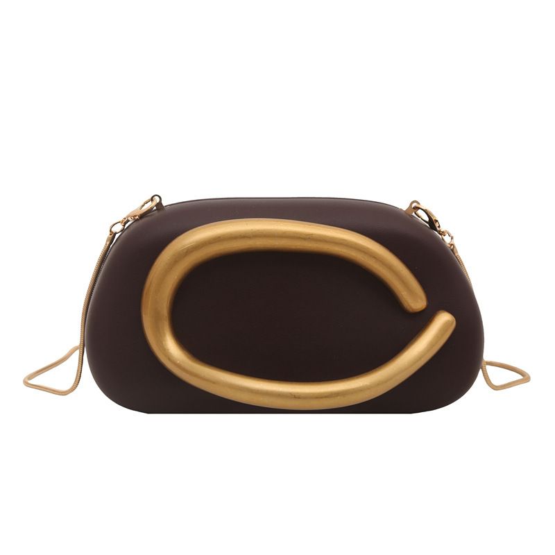 New Vintage Metallic Shoulder Crossbody Bags Luxury Mini Evening Bags Square Party Dinner Clutch Ladies Purse Handbags Shoulder Bags