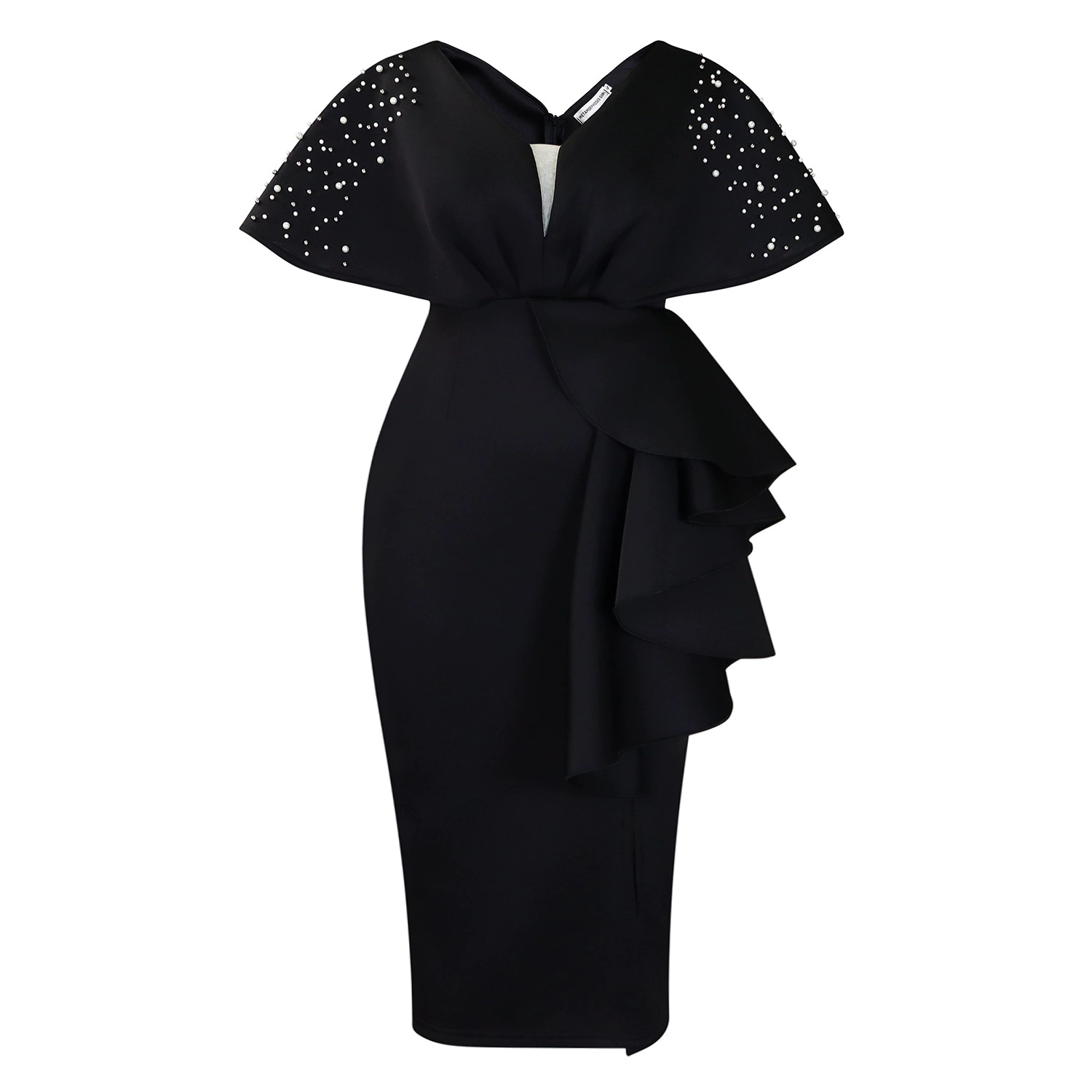 African Party Evening Dresses for Women Summer Autumn Africa Short Sleeve V-neck Polyester Bodycon Dress Gown Outfits S-3XL