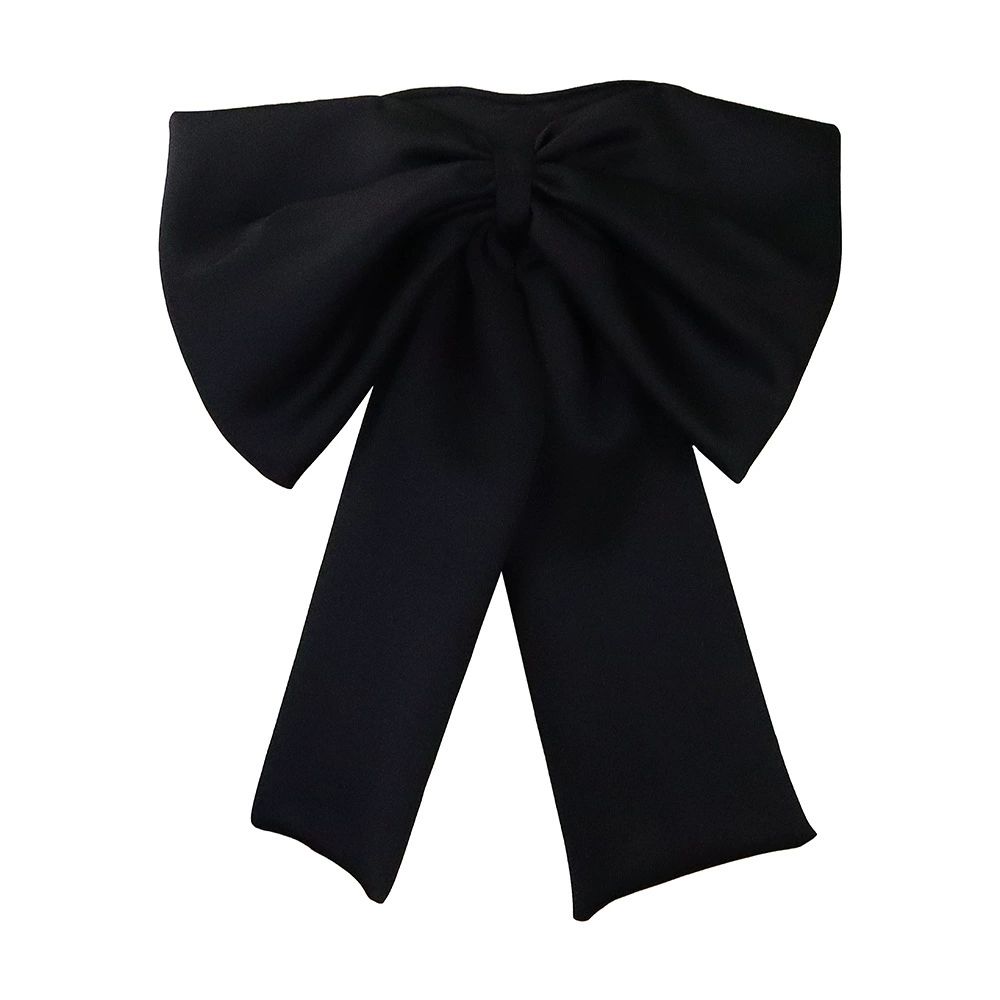 Vintage Women Bow Butterfly Splicing Strapless Crop Tops INS Summer Sexy Party Evening Camis Tank Women's Clothing Plus Size