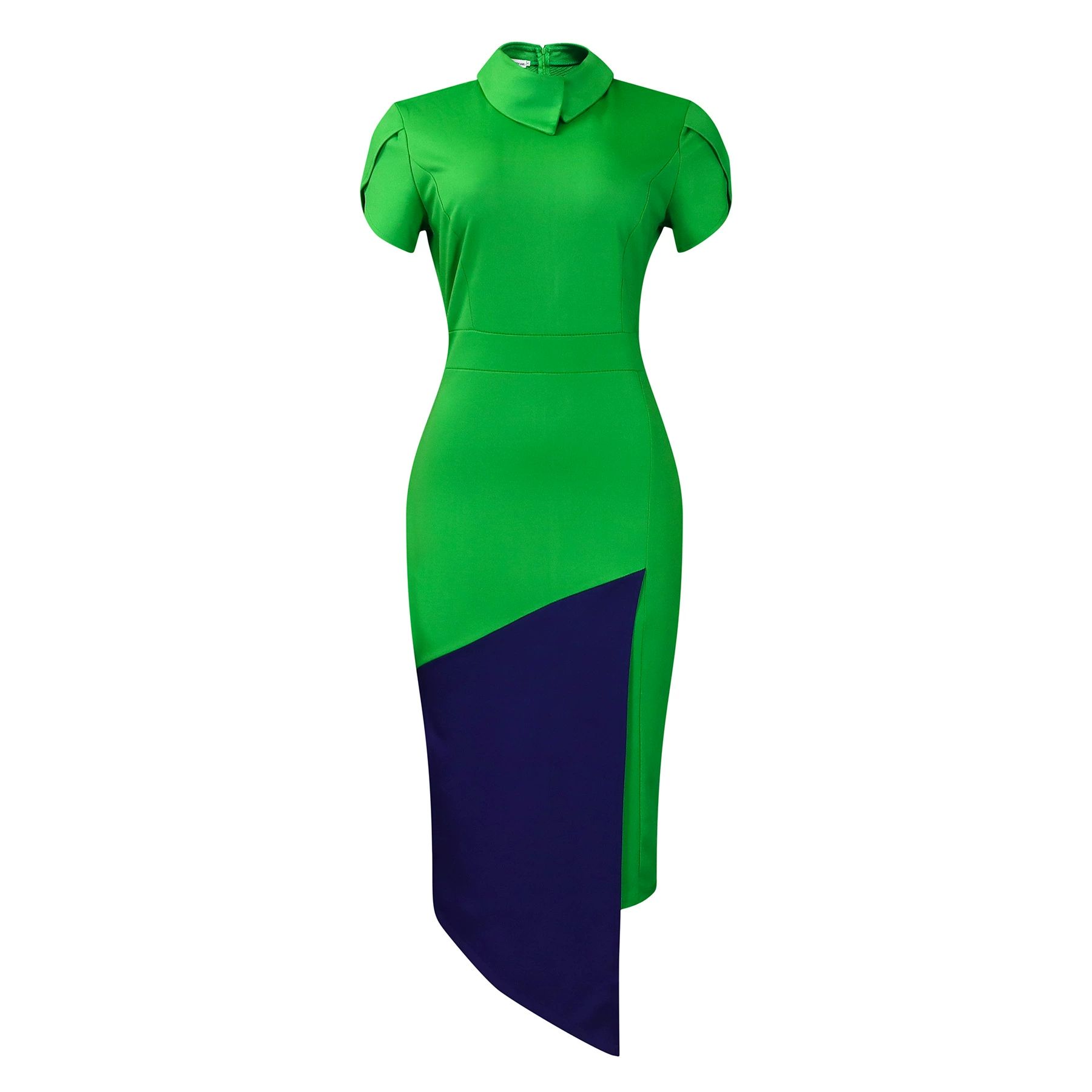 African Dresses for Women Summer Fashion African Short Sleeve Polyester Party Evening Bodycon Dress Dashiki Africa Clothing