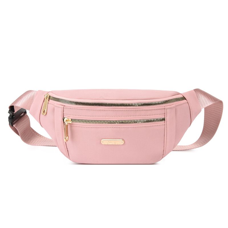 Women Waist Bag Fanny Pack Zipper Chest Bag Female Banana Bag Money Pouch Travel Shoulder Purse Belly Pocket Hip Bum Bag