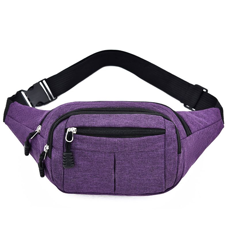 Fashion Men Women Waist Bag Casual Fanny Pack Purse Large Phone Belt Bag Pouch Canvas Outdoor Travel Phone Bag Banana Hip Bags