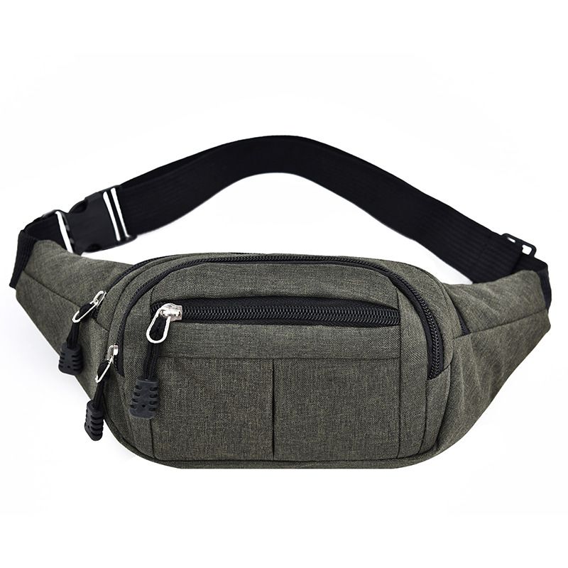 Fashion Men Women Waist Bag Casual Fanny Pack Purse Large Phone Belt Bag Pouch Canvas Outdoor Travel Phone Bag Banana Hip Bags