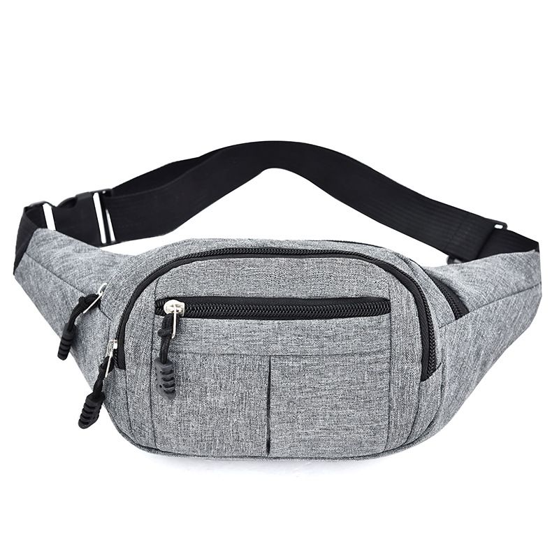 Fashion Men Women Waist Bag Casual Fanny Pack Purse Large Phone Belt Bag Pouch Canvas Outdoor Travel Phone Bag Banana Hip Bags