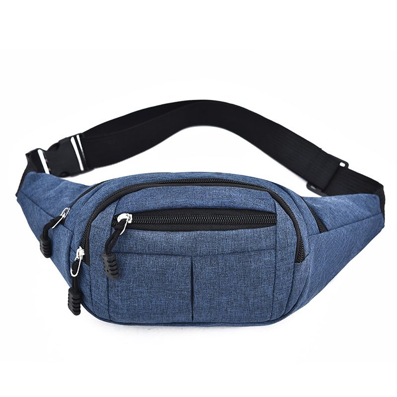 Fashion Men Women Waist Bag Casual Fanny Pack Purse Large Phone Belt Bag Pouch Canvas Outdoor Travel Phone Bag Banana Hip Bags