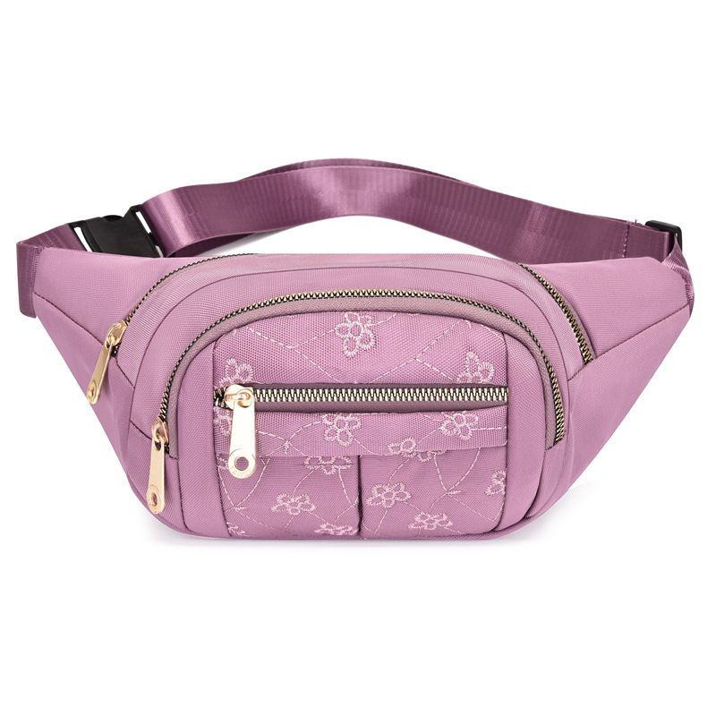 Women's Waist Bag Oxford Cloth Waterproof Belt Bags Designer Crossbody Chest Bag Female Fashion Fanny Pack Banana Hip Purse