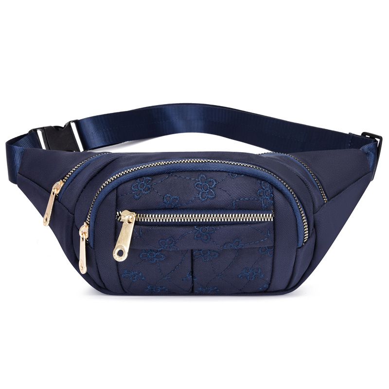 Women's Waist Bag Oxford Cloth Waterproof Belt Bags Designer Crossbody Chest Bag Female Fashion Fanny Pack Banana Hip Purse