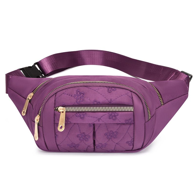 Women's Waist Bag Oxford Cloth Waterproof Belt Bags Designer Crossbody Chest Bag Female Fashion Fanny Pack Banana Hip Purse
