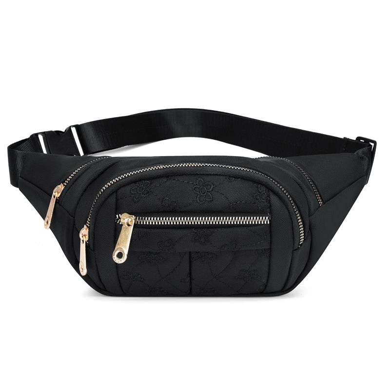 Women's Waist Bag Oxford Cloth Waterproof Belt Bags Designer Crossbody Chest Bag Female Fashion Fanny Pack Banana Hip Purse
