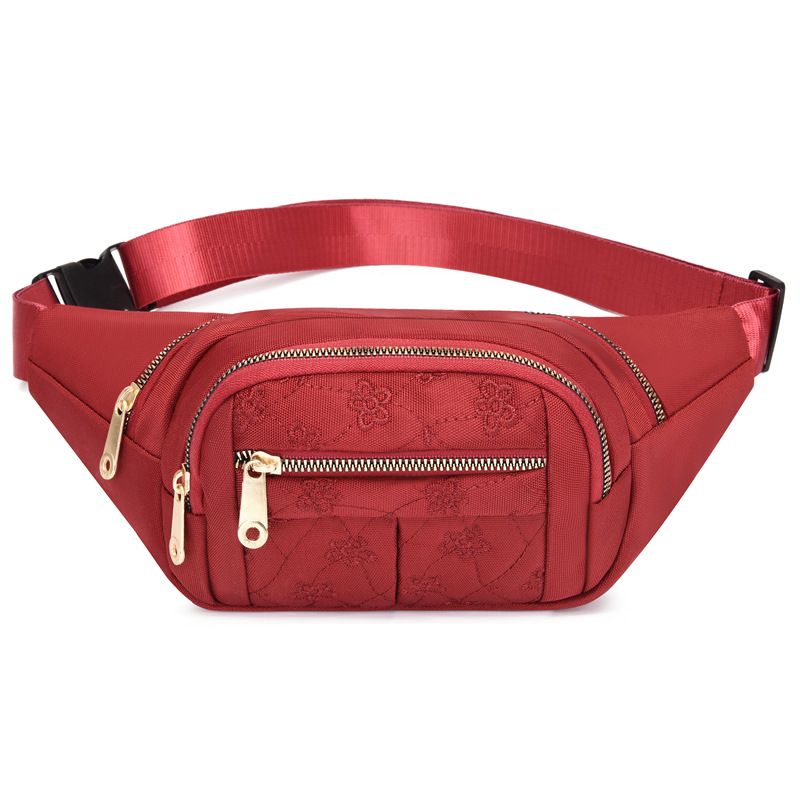 Women's Waist Bag Oxford Cloth Waterproof Belt Bags Designer Crossbody Chest Bag Female Fashion Fanny Pack Banana Hip Purse