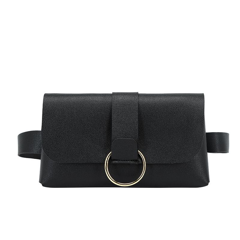 Mini Waist Bag Leopard Stripe Coin Purse Ladies Belt Bag Belt Mobile Phone Bag Waist Bag Flap Leather Fanny Pack