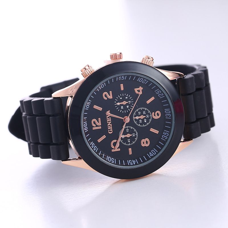 Women Watches New Fashion Luxury Brand Women Watch Silicone Strap Quartz Wrist Watch for Female
