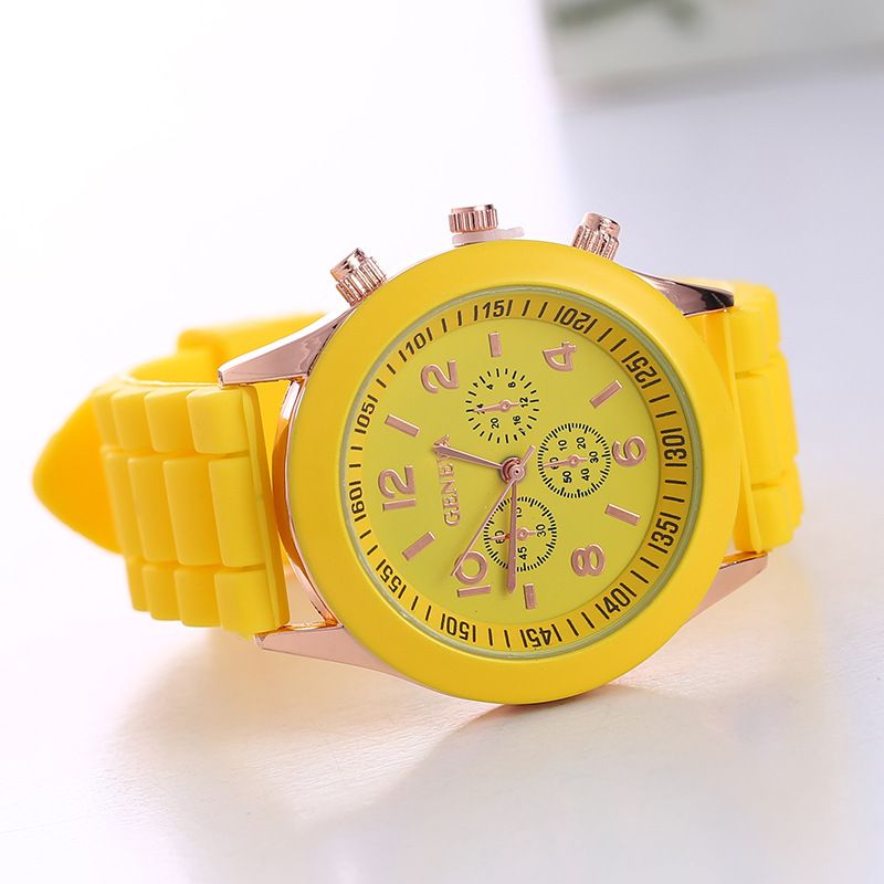 Women Watches New Fashion Luxury Brand Women Watch Silicone Strap Quartz Wrist Watch for Female