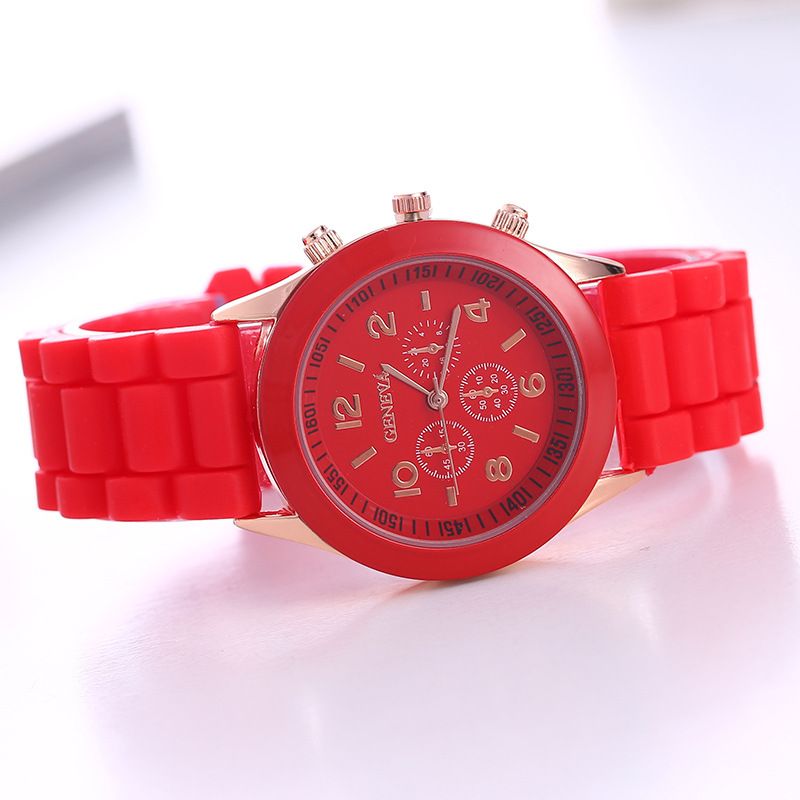 Women Watches New Fashion Luxury Brand Women Watch Silicone Strap Quartz Wrist Watch for Female