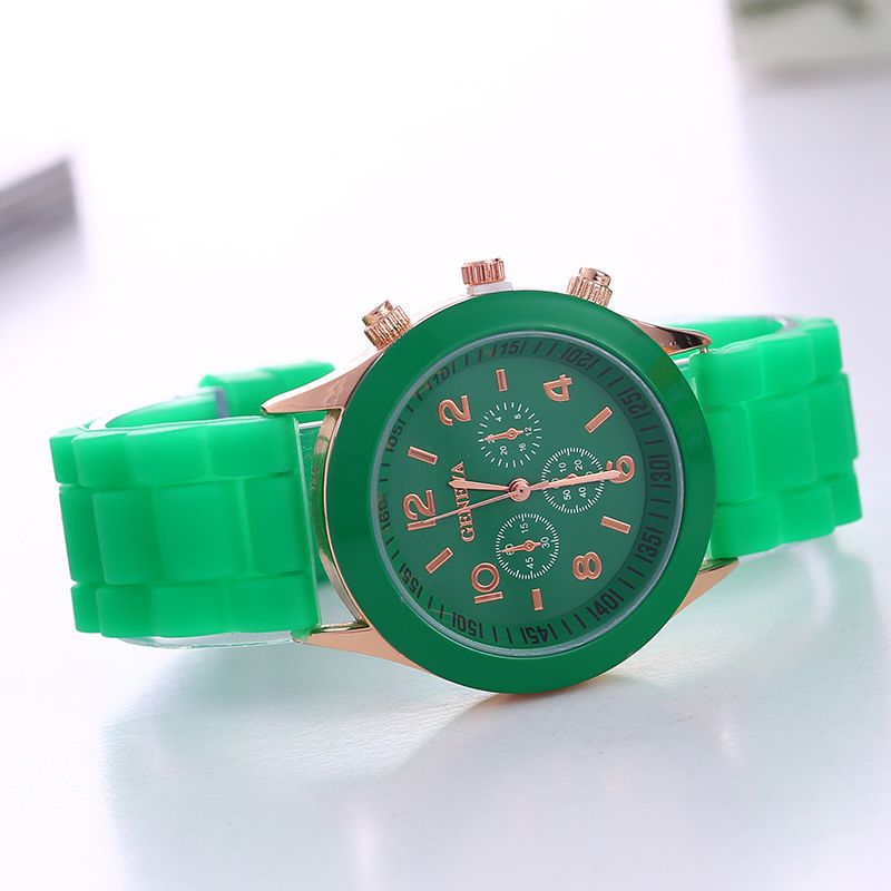 Women Watches New Fashion Luxury Brand Women Watch Silicone Strap Quartz Wrist Watch for Female