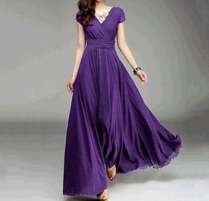 Summer Plus Size 3XL 4XL 5XL Elegantes Chiffon Dress Women Long Dresses Sexy V-neck Luxury Boho Evening Maxi Party Dress