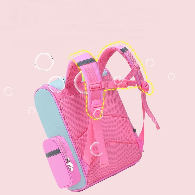 Kid Backpack for Girl Unicorn Children Bookbag Rainbow Eyes School Bag Teen Girl Backpack for Traveling Waterproof Mochilas
