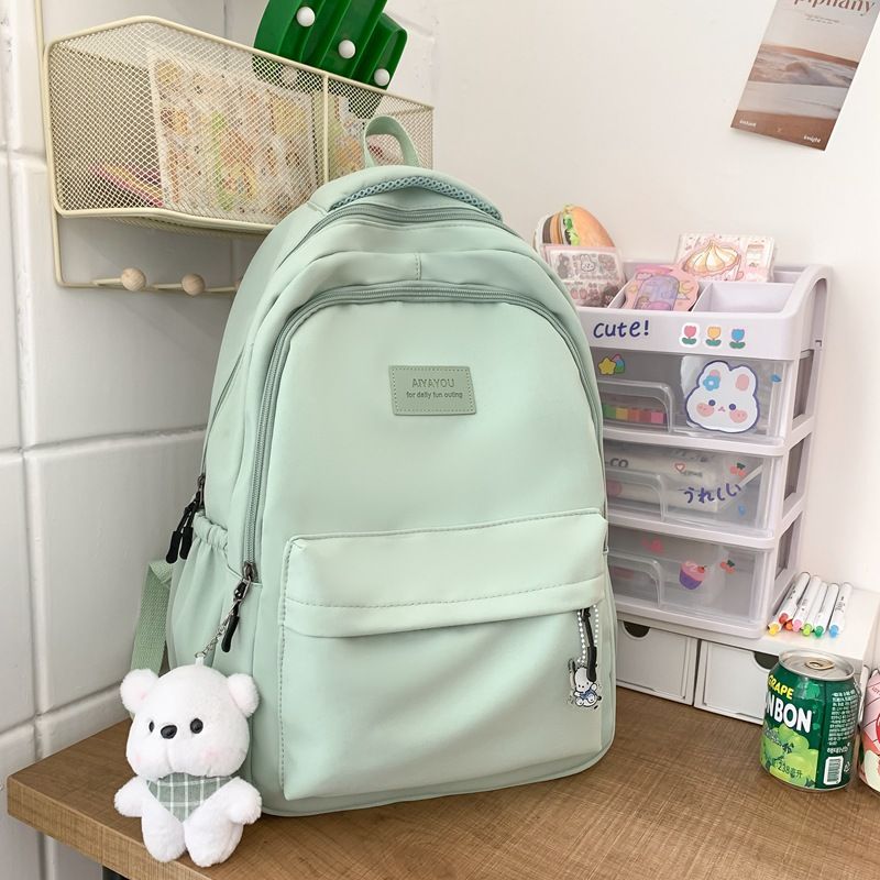 New Female Fashion Lady High Capacity Waterproof College Backpack Trendy Girls Laptop School Bags Cute Girl Travel Book Bag