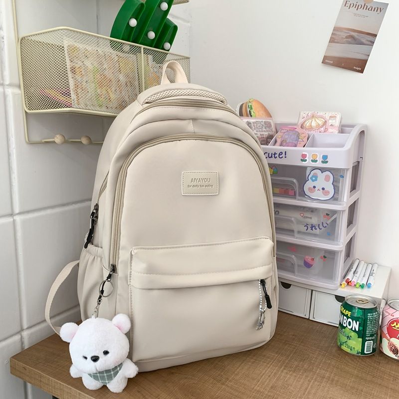 New Female Fashion Lady High Capacity Waterproof College Backpack Trendy Girls Laptop School Bags Cute Girl Travel Book Bag