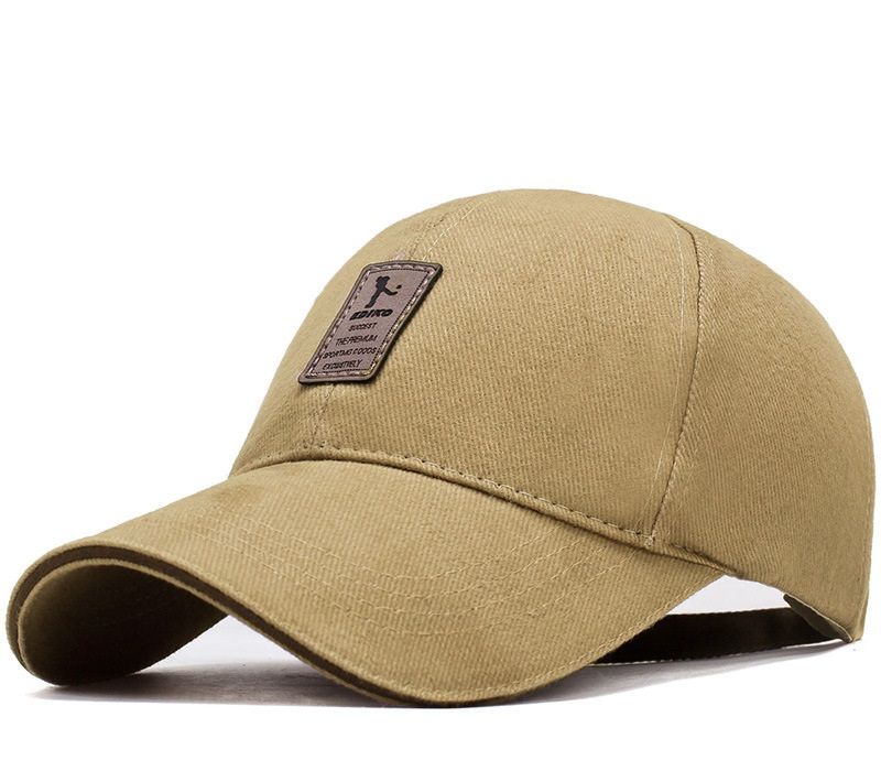 Fashion Cotton Men's Caps Male Baseball Caps Letter Label Snapback Hats Outdoor Fishing Sun Hats Dad Hat