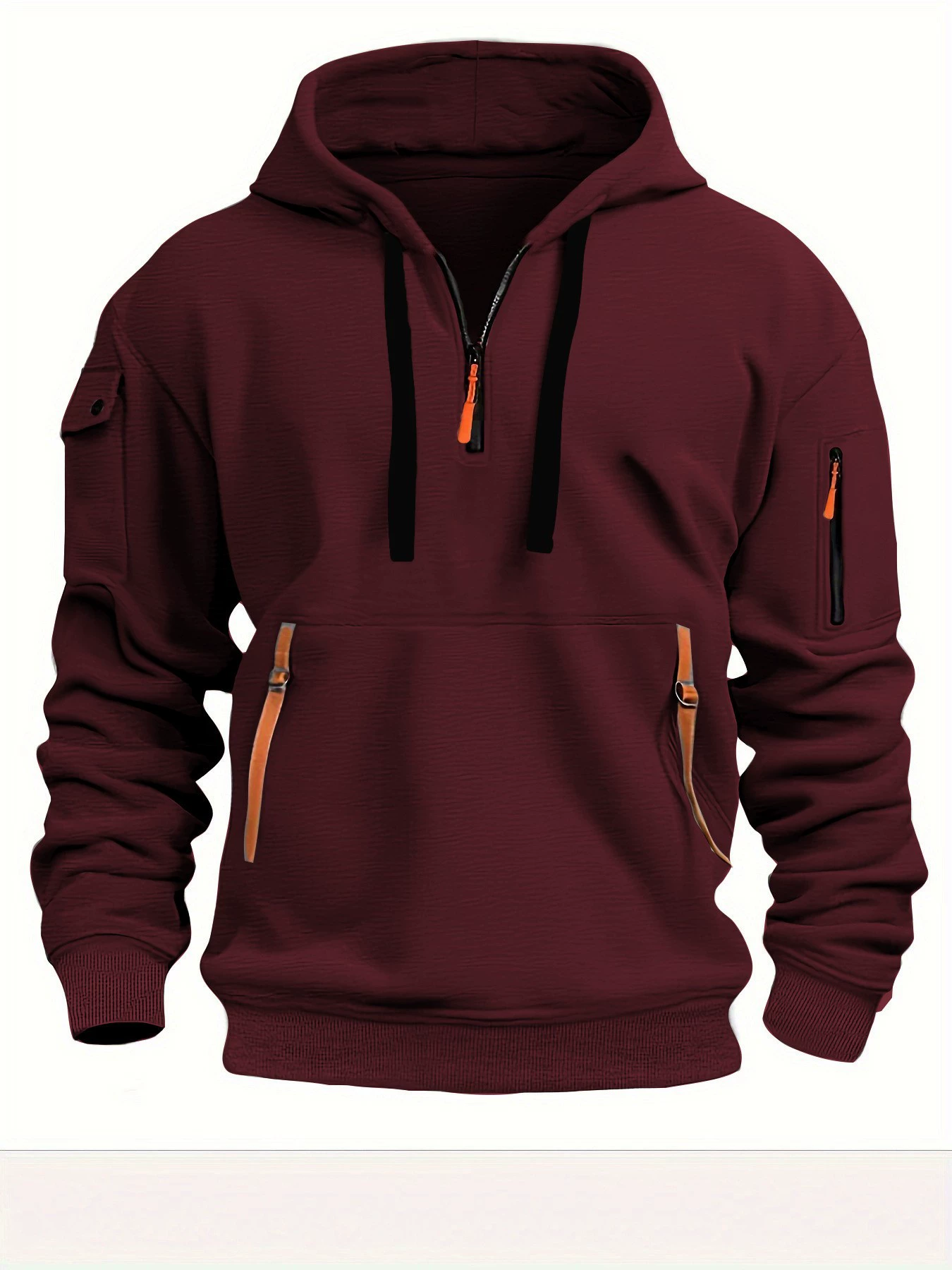 Shoulder Drop Hooded Sweatshirt Men's and Women's Plus Size Loose Pullover Fashion Sweatshirt Casual hoodie jacket